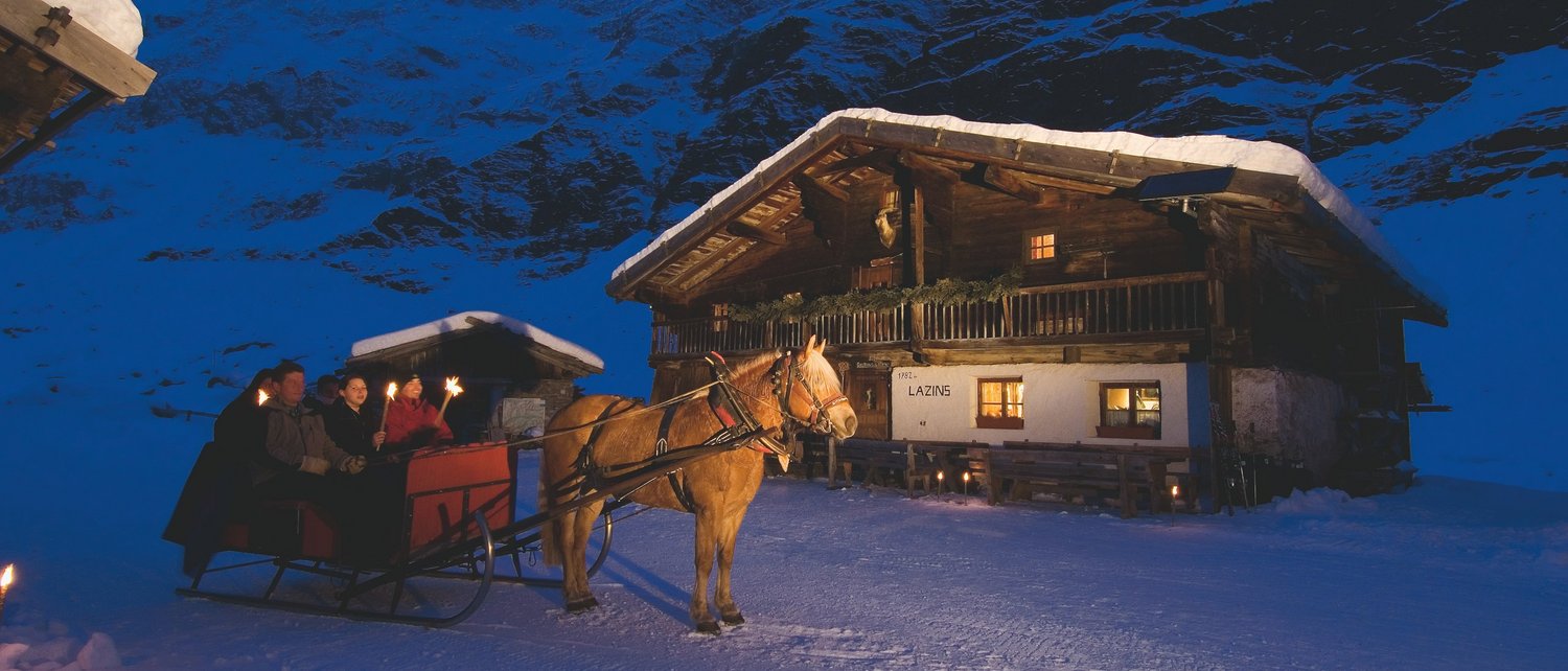 Alloggi in Val Passiria in inverno Alloggi in Val Passiria in inverno