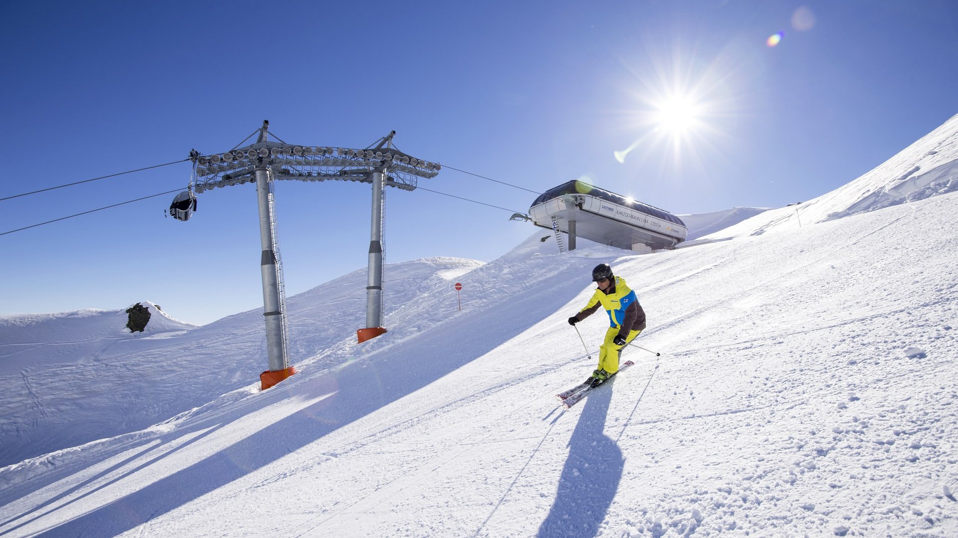 Ski accommodation right on the piste